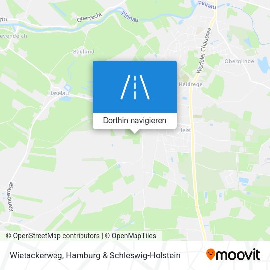 Wietackerweg Karte