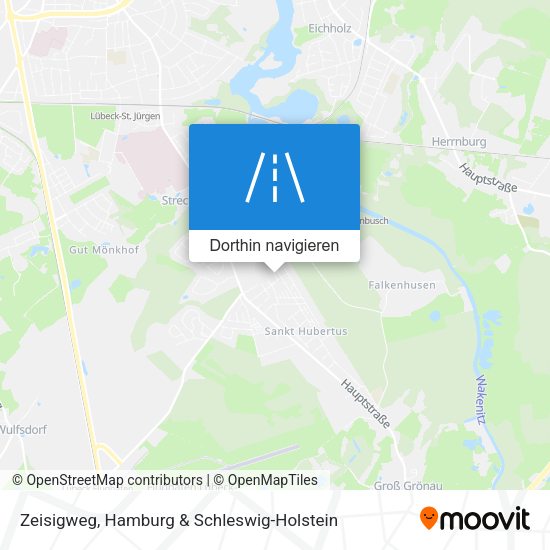 Zeisigweg Karte