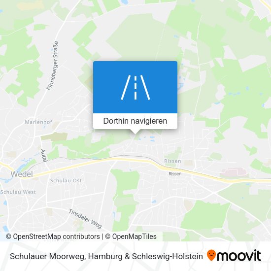 Schulauer Moorweg Karte