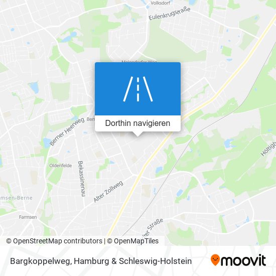 Bargkoppelweg Karte