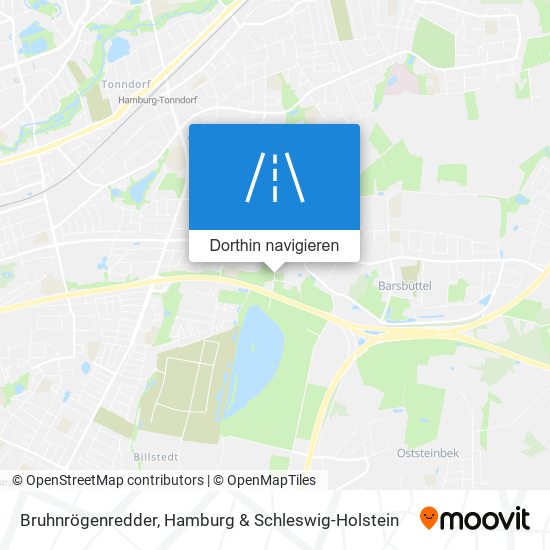 Bruhnrögenredder Karte