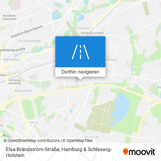 Elsa-Brändström-Straße Karte