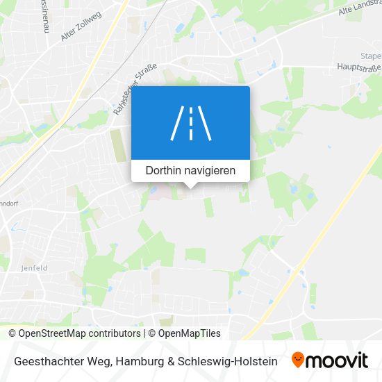 Geesthachter Weg Karte