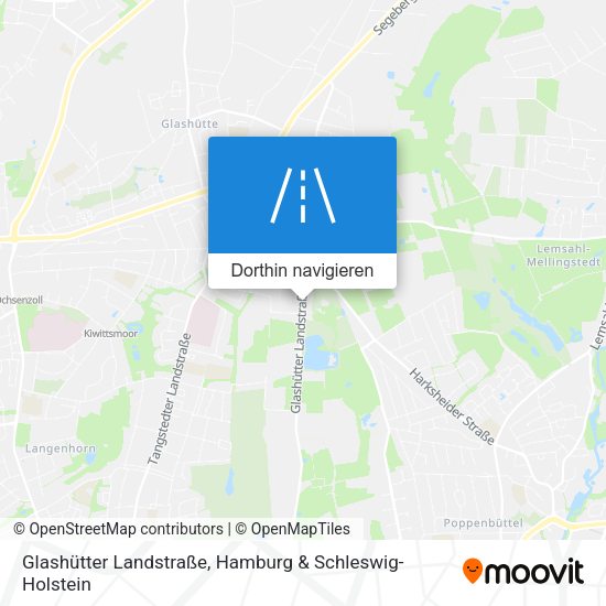 Glashütter Landstraße Karte