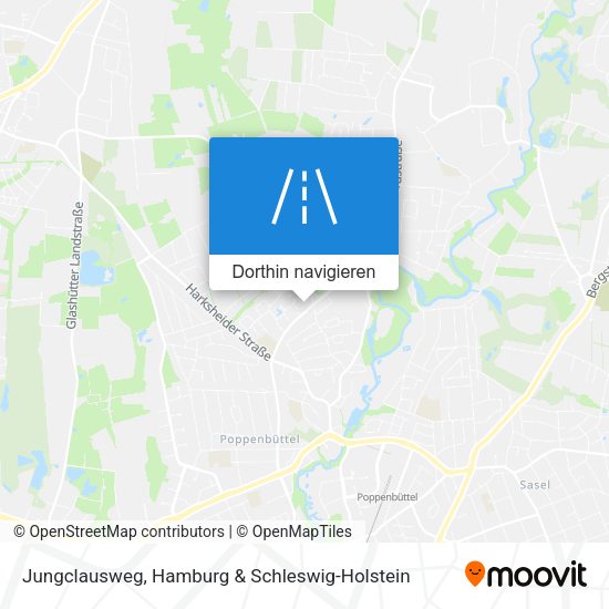 Jungclausweg Karte