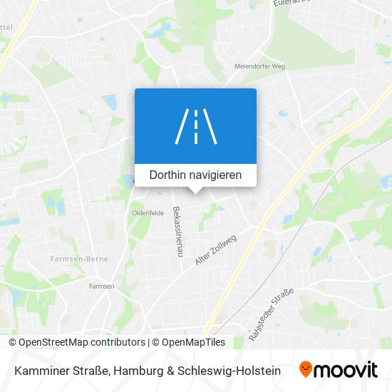 Kamminer Straße Karte