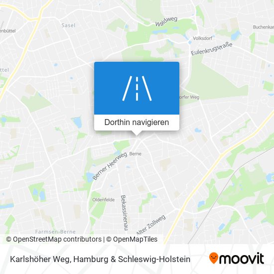 Karlshöher Weg Karte