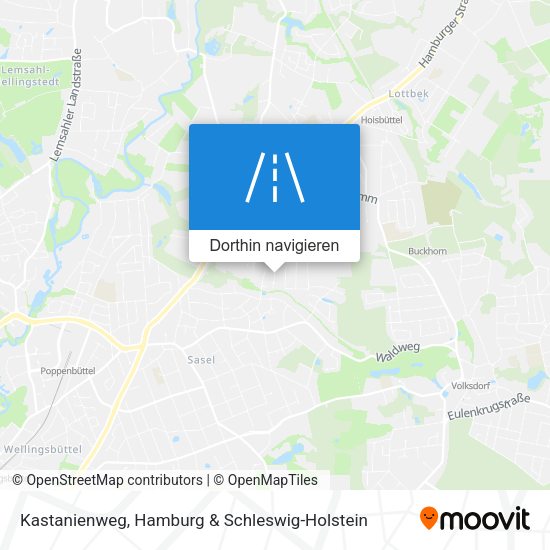 Kastanienweg Karte