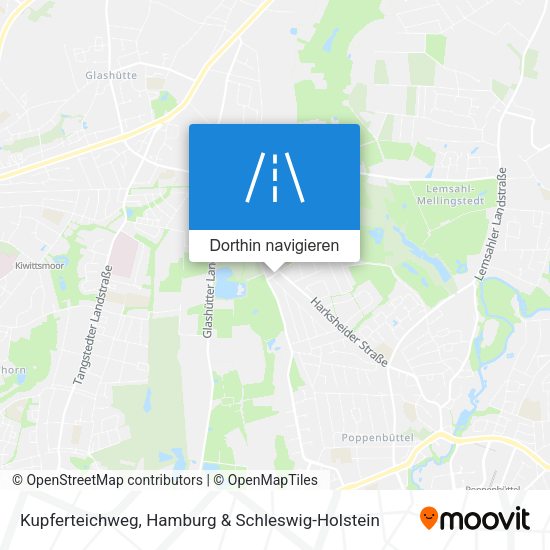 Kupferteichweg Karte