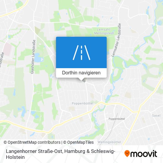 Langenhorner Straße-Ost Karte