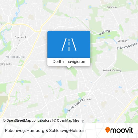 Rabenweg Karte