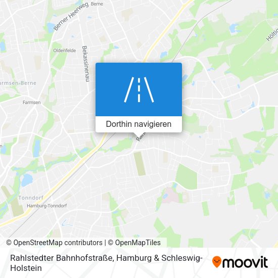 Rahlstedter Bahnhofstraße Karte