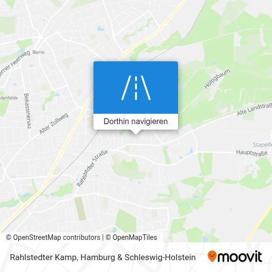 Rahlstedter Kamp Karte