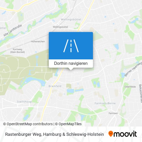 Rastenburger Weg Karte