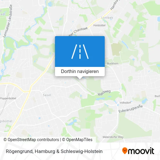 Rögengrund Karte