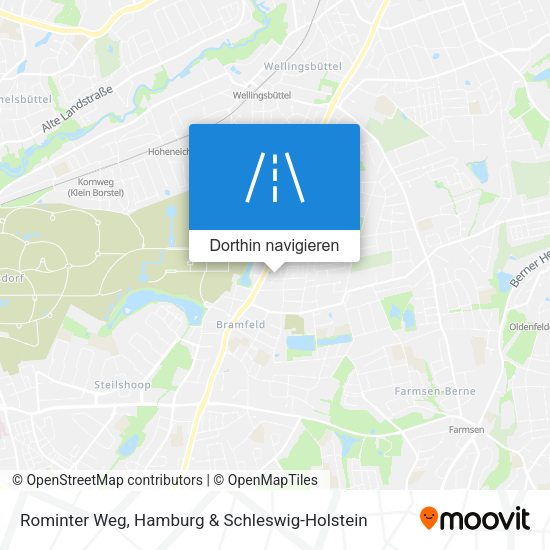 Rominter Weg Karte