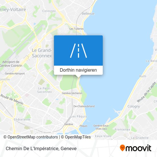 Chemin De L'Impératrice Karte