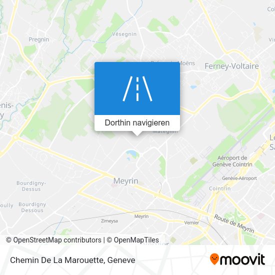 Chemin De La Marouette Karte