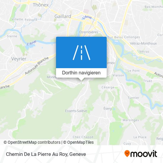 Chemin De La Pierre Au Roy Karte