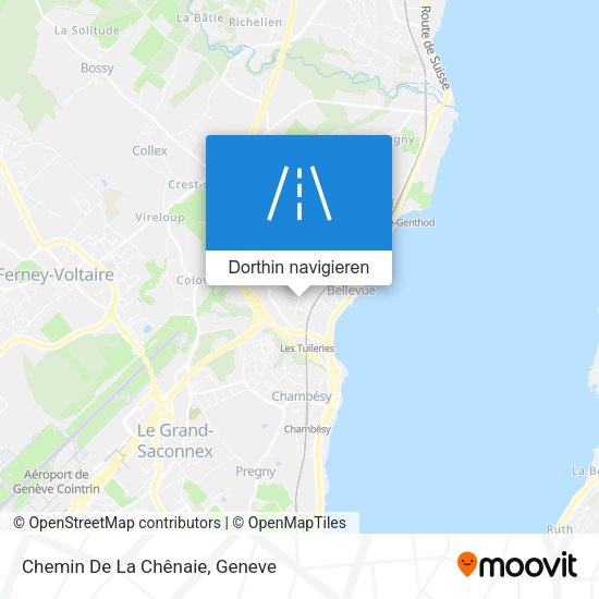 Chemin De La Chênaie Karte