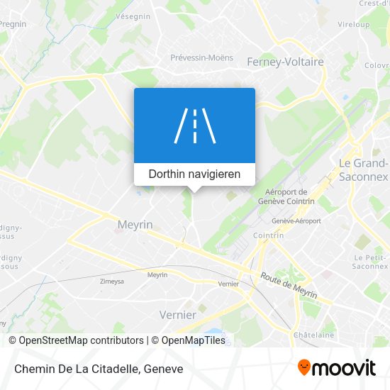 Chemin De La Citadelle Karte