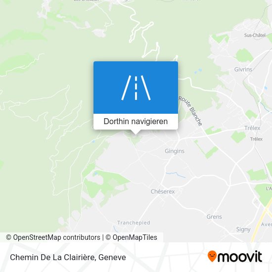 Chemin De La Clairière Karte