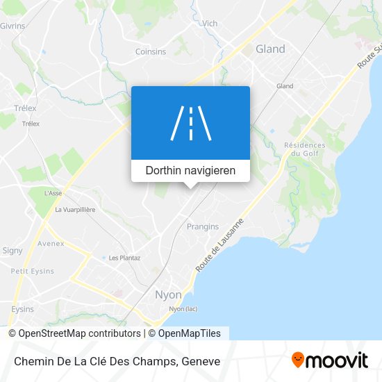 Chemin De La Clé Des Champs Karte