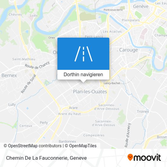 Chemin De La Fauconnerie Karte