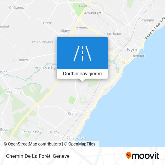Chemin De La Forêt Karte