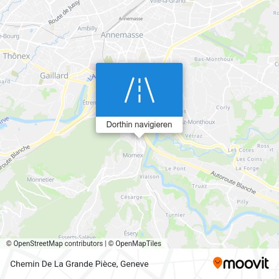 Chemin De La Grande Pièce Karte