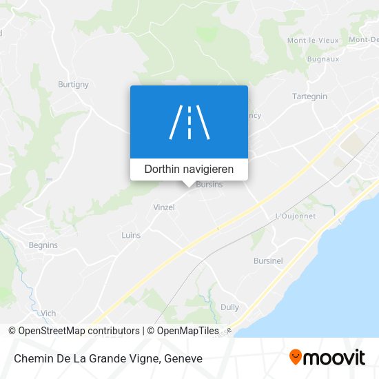 Chemin De La Grande Vigne Karte