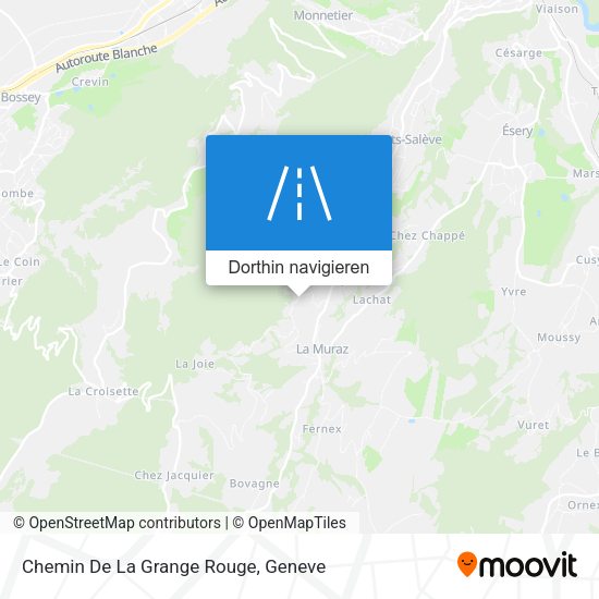 Chemin De La Grange Rouge Karte