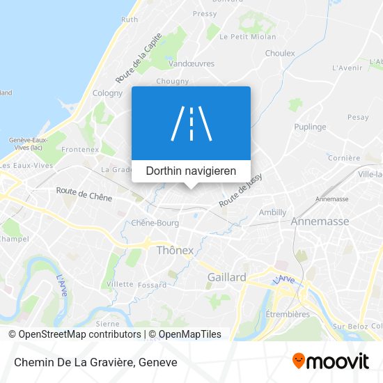 Chemin De La Gravière Karte
