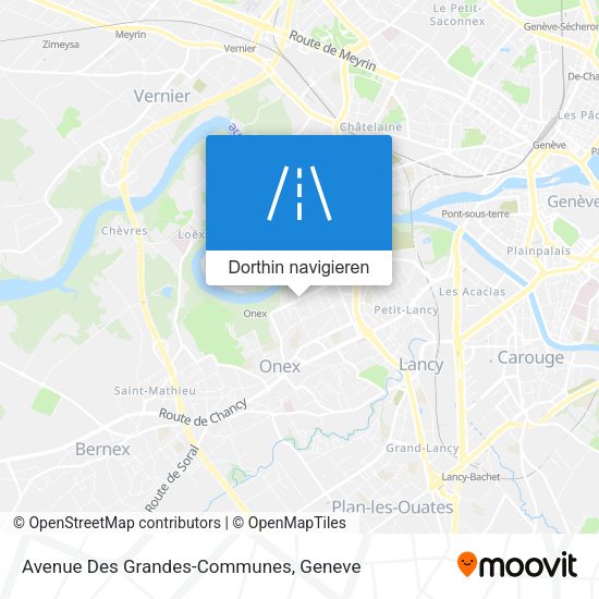 Avenue Des Grandes-Communes Karte