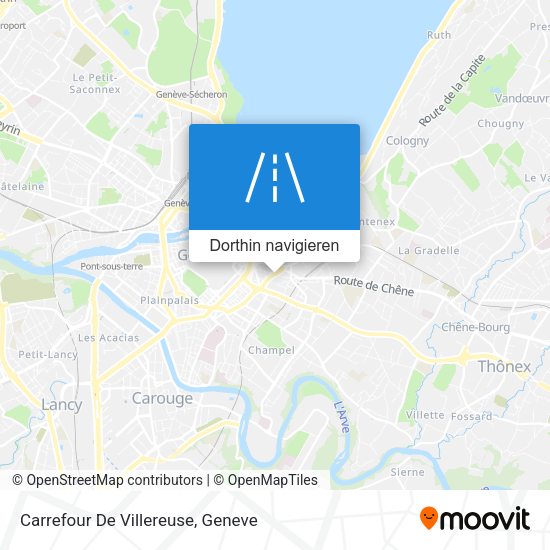 Carrefour De Villereuse Karte