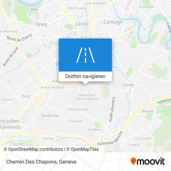 Chemin Des Chapons Karte