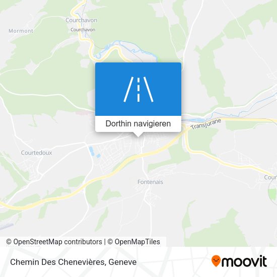 Chemin Des Chenevières Karte