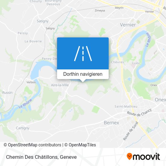 Chemin Des Châtillons Karte