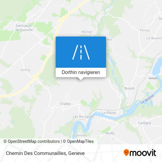 Chemin Des Communailles Karte