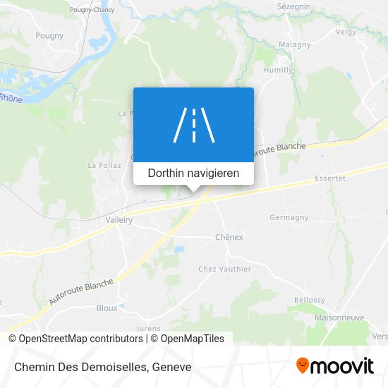 Chemin Des Demoiselles Karte
