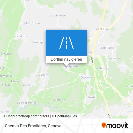 Chemin Des Emolières Karte