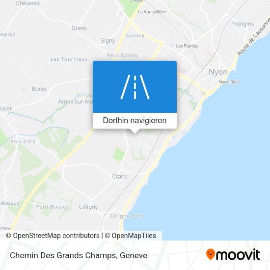 Chemin Des Grands Champs Karte