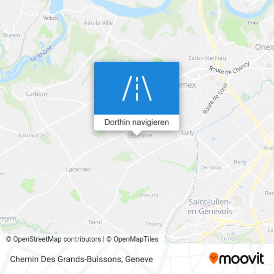 Chemin Des Grands-Buissons Karte