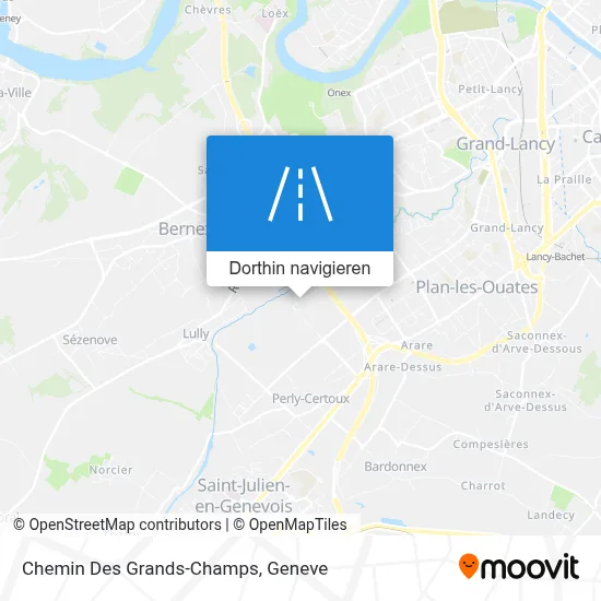 Chemin Des Grands-Champs Karte