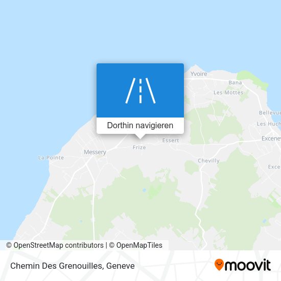 Chemin Des Grenouilles Karte