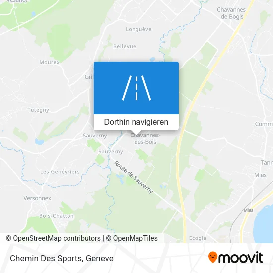 Chemin Des Sports Karte