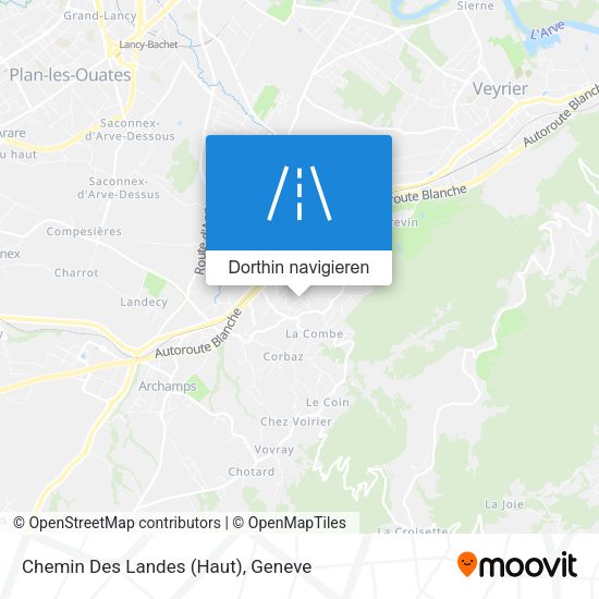 Chemin Des Landes (Haut) Karte