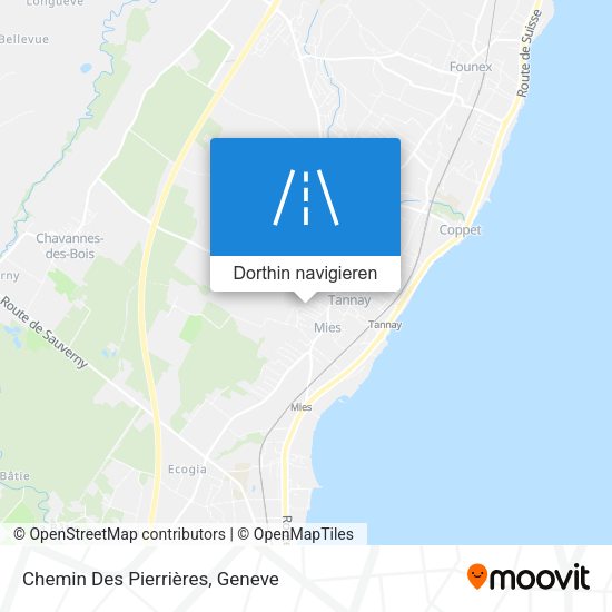 Chemin Des Pierrières Karte