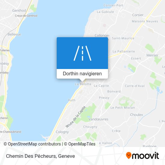 Chemin Des Pêcheurs Karte