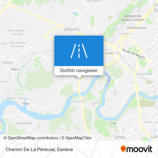 Chemin De La Péreuse Karte